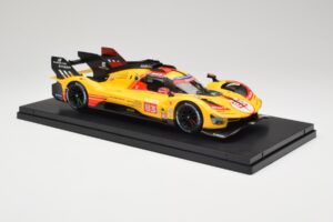 Ferrari 499P Hypercar AF Corse #83 R. Kubica / Y. Ye / R. Shwartzman 24 Hours of Le Mans 2024 Bburago 1:18 18-16313-83-VET Fé – 6. kép a 9-ből