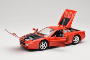 Ferrari 512 TR Piros Mira 1:18 6144 Fém – 2. kép a 8-ből