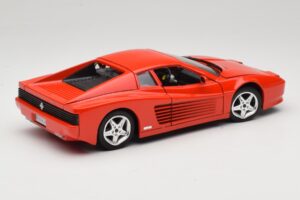 Ferrari 512 TR Piros Mira 1:18 6144 Fém – 3. kép a 8-ből