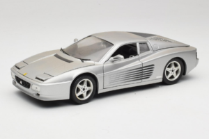 Ferrari 512 TR Ezüst Mira 1:18 6178-B1 Fém