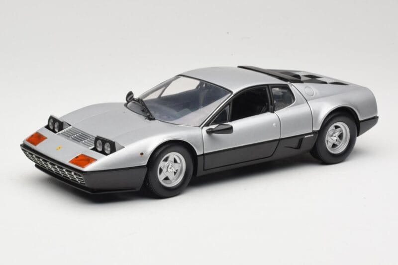 Ferrari 512BB Ezüst Kyosho 1:18 08171S Fém