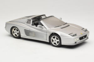 Ferrari 512TR Targa Ezüst Mira 1:18 6175 Fém – 6. kép a 8-ből
