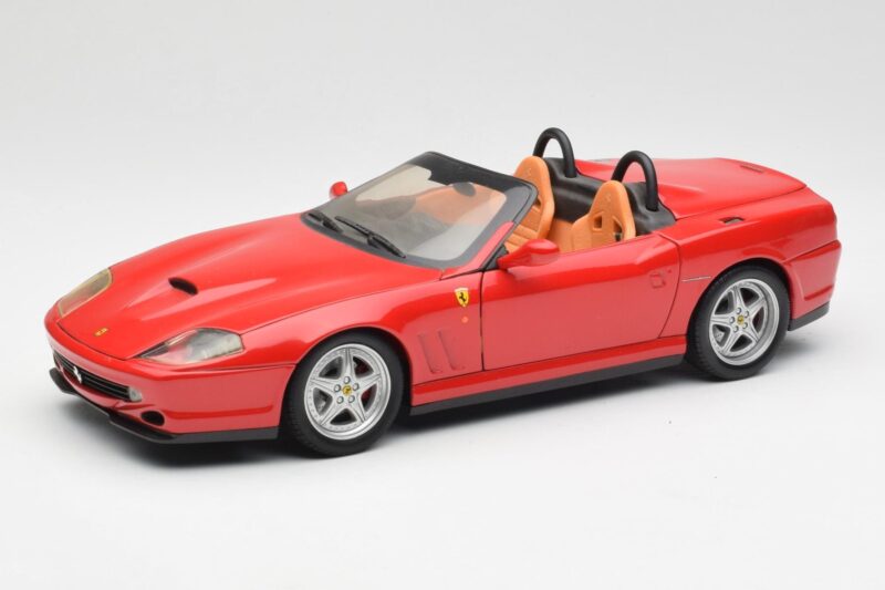 Ferrari 550 Barchetta Pininfarina Piros Bburago 1:18 327660 Fém