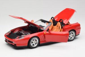 Ferrari 550 Barchetta Rosso Corsa Hot Wheels 1:18 29441 Fém – 2. kép a 8-ből