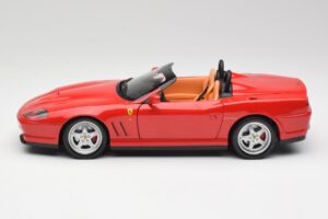 Ferrari 550 Barchetta Rosso Corsa Hot Wheels 1:18 29441 Fém – 4. kép a 8-ből
