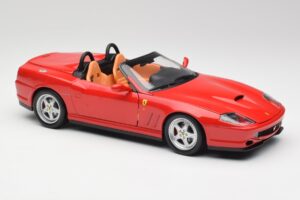 Ferrari 550 Barchetta Rosso Corsa Hot Wheels 1:18 29441 Fém – 6. kép a 8-ből