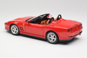 Ferrari 550 Barchetta Rosso Corsa Hot Wheels 1:18 29441 Fém – 7. kép a 8-ből