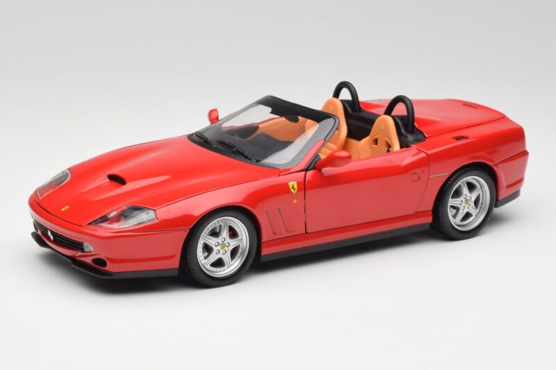 Ferrari 550 Barchetta Rosso Corsa Hot Wheels 1:18 29441 Fém