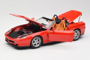 Ferrari 550 Barchetta Rosso Corsa Hot Wheels 1:18 74299294419 Fém – 2. kép a 8-ből