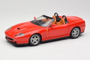 Ferrari 550 Barchetta Rosso Corsa Hot Wheels 1:18 74299294419 Fém