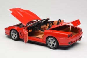 Ferrari 550 Barchetta Rosso Corsa Hot Wheels 1:18 74299294419 Fém – 5. kép a 8-ből