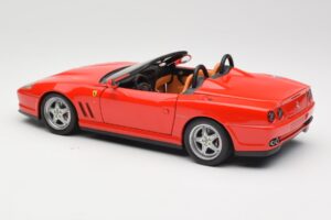 Ferrari 550 Barchetta Rosso Corsa Hot Wheels 1:18 74299294419 Fém – 7. kép a 8-ből