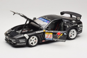Ferrari 550 Maranello #23 Agrimaster Fekete Bburago 1:18 3344-B2 Fém – 2. kép a 8-ből