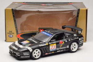 Ferrari 550 Maranello #23 Agrimaster Fekete Bburago 1:18 3344-B2 Fém – 8. kép a 8-ből