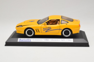 Ferrari 550 Maranello Autoliv Sárga Limitált Kiadás Exclusive Cars 1:18 EC002 Fém