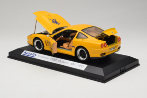 Ferrari 550 Maranello Autoliv Sárga Limitált Kiadás Exclusive Cars 1:18 EC002 Fém – 5. kép a 9-ből