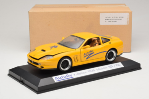 Ferrari 550 Maranello Autoliv Sárga Limitált Kiadás Exclusive Cars 1:18 EC002 Fém – 9. kép a 9-ből
