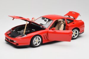 Ferrari 550 Maranello Piros Bburago 1:18 3064 Fém – 2. kép a 8-ből