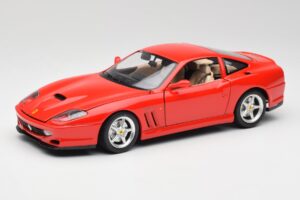 Ferrari 550 Maranello Piros Bburago 1:18 3064 Fém
