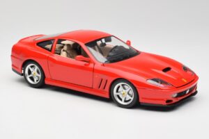 Ferrari 550 Maranello Piros Bburago 1:18 3064 Fém – 6. kép a 8-ből