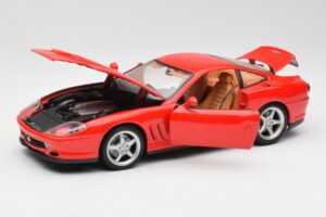 Ferrari 550 Maranello Piros Maisto 1:18 31839 Fém – 2. kép a 8-ből