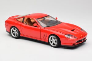 Ferrari 550 Maranello Piros Maisto 1:18 31839 Fém – 6. kép a 8-ből