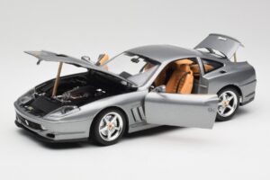 Ferrari 550 Maranello Ezüst Bburago 1:18 3344 Fém – 2. kép a 8-ből