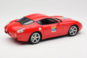 Ferrari 575 GTZ Zagato Piros Hot Wheels 1:18 L2960 Fém – 3. kép a 8-ből