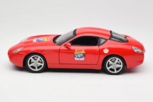 Ferrari 575 GTZ Zagato Piros Hot Wheels 1:18 L2960 Fém – 4. kép a 8-ből