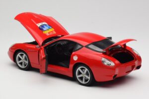 Ferrari 575 GTZ Zagato Piros Hot Wheels 1:18 L2960 Fém – 5. kép a 8-ből
