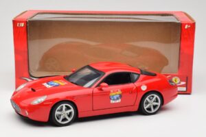 Ferrari 575 GTZ Zagato Piros Hot Wheels 1:18 L2960 Fém – 8. kép a 8-ből