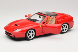 Ferrari 575M Superamerica Piros Hot Wheels 1:18 J2858 Fém – 2. kép a 8-ből