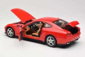 Ferrari 612 Scaglietti Rosso Corsa Hot Wheels 1:18 B6047 Fém – 5. kép a 8-ből