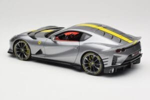 Ferrari 812 Competizione Grigio Coburn Bburago 1:18 18-01647 Fém – 7. kép a 8-ből