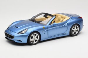 Ferrari California Világoskék Hot Wheels 1:18 N2043 Fém