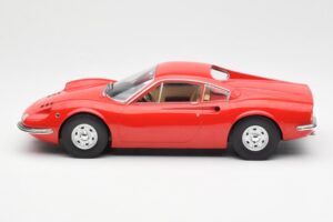 Ferrari Dino 246 GT Piros MCG 1:18 MCG18166 Fém – 3. kép a 6-ből