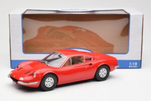 Ferrari Dino 246 GT Piros MCG 1:18 MCG18166 Fém – 6. kép a 6-ből