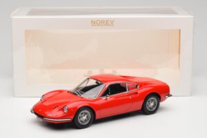 Ferrari Dino 246 GT Piros Norev 1:18 187800 Fém – 6. kép a 6-ből