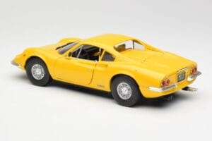 Ferrari Dino 246 GT Sárga Anson 1:18 30301W Fém – 7. kép a 8-ből