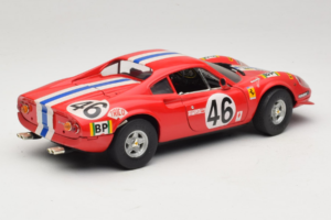 Ferrari Dino 246 GT #46 Piros Anson 1:18 3580-P1 Fém – 3. kép a 8-ből