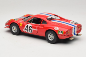 Ferrari Dino 246 GT #46 Piros Anson 1:18 3580-P1 Fém – 7. kép a 8-ből