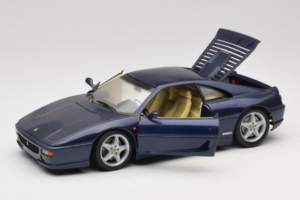 Ferrari F355 Berlinetta Kék Metál UT Models 1:18 180074020-B1 Fém – 2. kép a 8-ből