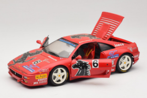 Ferrari F355 Berlinetta Diavia #6 Piros UT Models 1:18 180074020-P3 Fém – 2. kép a 8-ből
