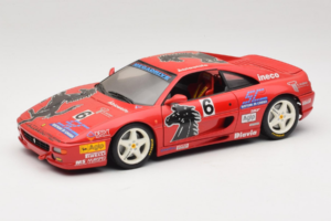 Ferrari F355 Berlinetta Diavia #6 Piros UT Models 1:18 180074020-P3 Fém
