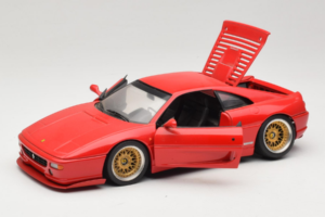 Ferrari F355 Berlinetta Piros Egyedi Arany Felnikkel UT Models 1:18 180074020-P5 Fém – 2. kép a 8-ből