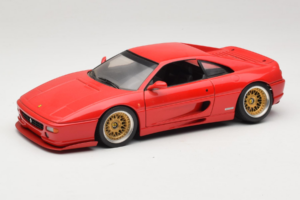 Ferrari F355 Berlinetta Piros Egyedi Arany Felnikkel UT Models 1:18 180074020-P5 Fém