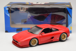 Ferrari F355 Berlinetta Piros Egyedi Arany Felnikkel UT Models 1:18 180074020-P5 Fém – 8. kép a 8-ből