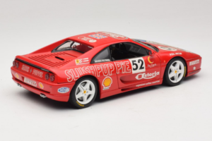 Ferrari F355 Berlinetta Slushuppie #52 M. Peters Piros UT Models 1:18 180074020-P4 Fém – 3. kép a 8-ből
