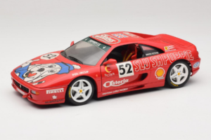 Ferrari F355 Berlinetta Slushuppie #52 M. Peters Piros UT Models 1:18 180074020-P4 Fém