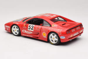 Ferrari F355 Berlinetta Slushuppie #52 M. Peters Piros UT Models 1:18 180074020-P4 Fém – 7. kép a 8-ből